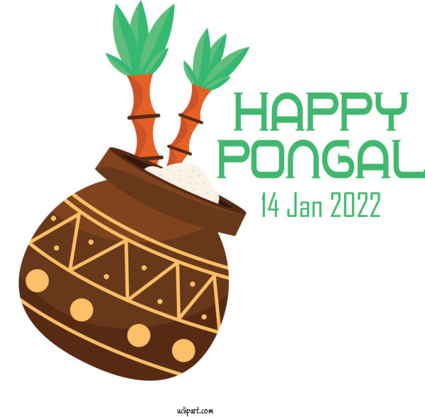 Free Holidays Pongal Rangoli Drawing For Pongal Clipart Transparent Background