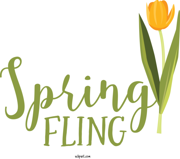 Free Nature Plant Stem Logo Floral Design For Spring Clipart Transparent Background