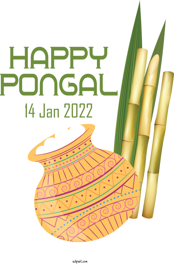 Free Holidays Design Line Commodity For Pongal Clipart Transparent Background