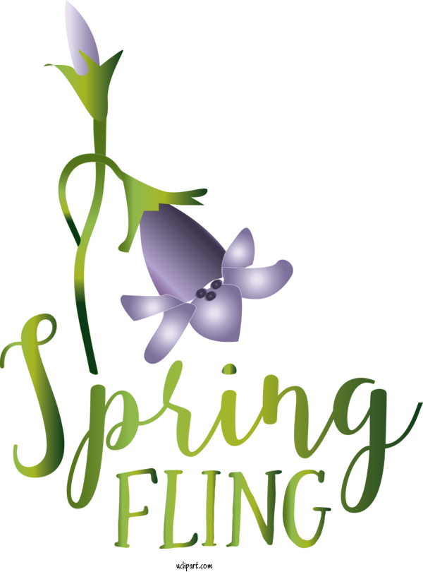 Free Nature Leaf Cut Flowers Logo For Spring Clipart Transparent Background