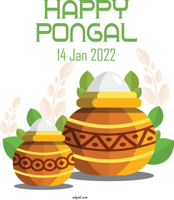 Free Holidays Pongal Festival Line Art For Pongal Clipart Transparent Background