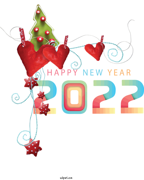 Free Holidays New Year Christmas Day Christmas Tree For New Year 2022 Clipart Transparent Background