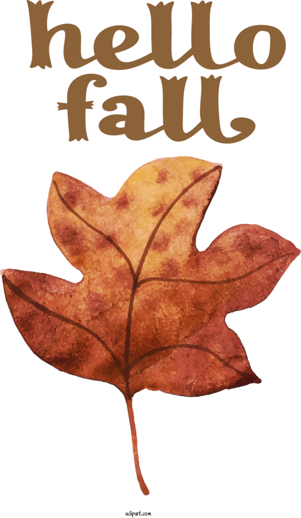 Free Nature Clip Art For Fall Watercolour Colour Drawing For Autumn Clipart Transparent Background