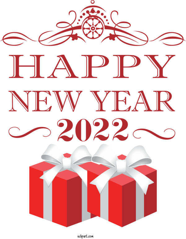 Free Holidays New Year New Year's Eve Christmas Day For New Year 2022 Clipart Transparent Background