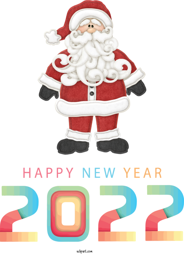 Free Holidays 2022 New Year Christmas Graphics New Year For New Year 2022 Clipart Transparent Background