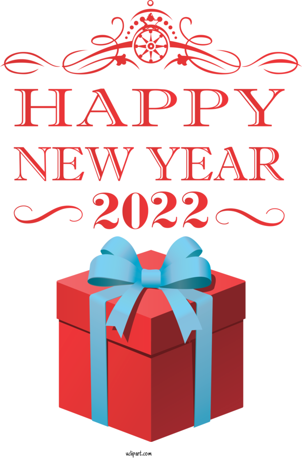 Free Holidays New Year Christmas Day New Year's Day For New Year 2022 Clipart Transparent Background