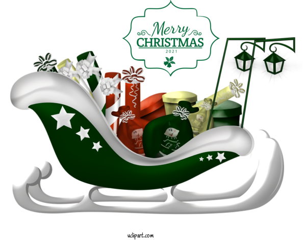 Free Holidays Reindeer Rudolph Santa Claus For Christmas Clipart Transparent Background