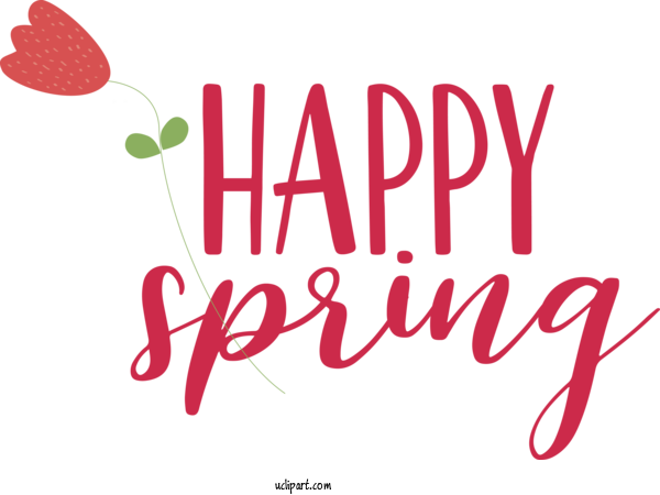 Free Nature Logo Flower Design For Spring Clipart Transparent Background