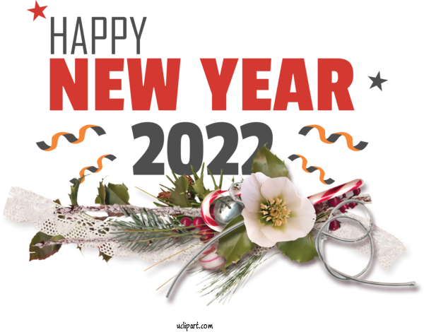 Free Holidays New Year Holiday Chinese New Year For New Year 2022 Clipart Transparent Background