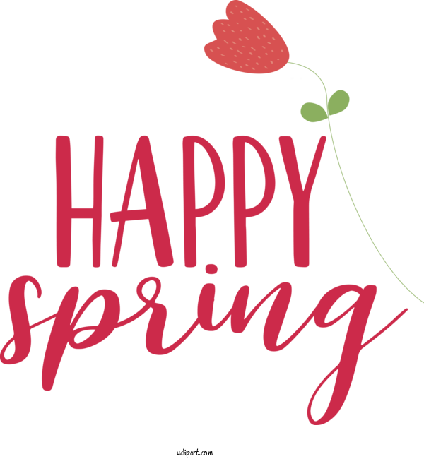 Free Nature Design Flower Logo For Spring Clipart Transparent Background