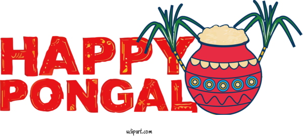 Free Holidays Logo Design Commodity For Pongal Clipart Transparent Background