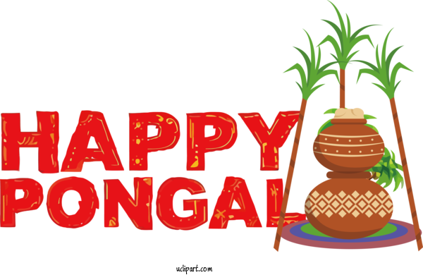 Free Holidays Logo Design Superfood For Pongal Clipart Transparent Background
