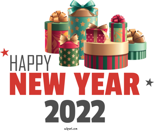 Free Holidays New Year Christmas Day Cloud Computing For New Year 2022 Clipart Transparent Background