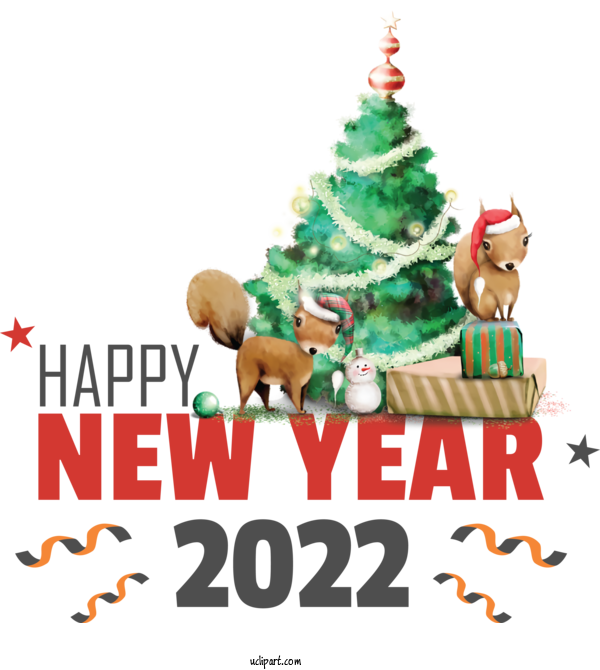 Free Holidays Christmas Tree Christmas Day Transparent Christmas For New Year 2022 Clipart Transparent Background