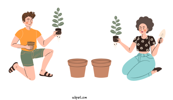 Free Activities Drawing Cartoon 29536 For Gardening Clipart Transparent Background
