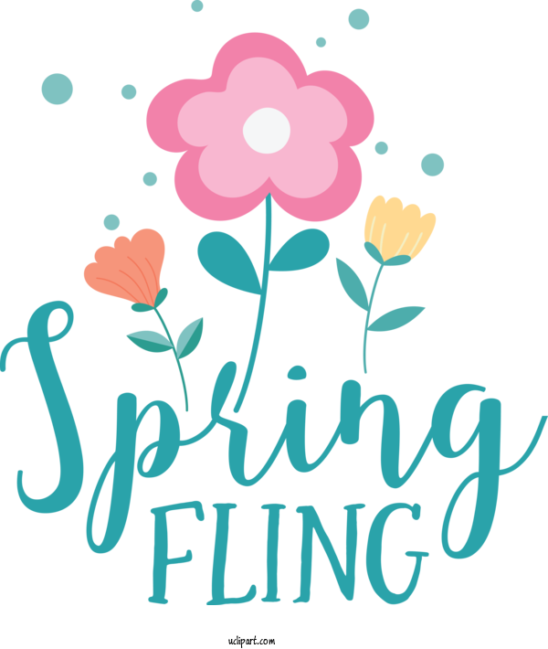 Free Nature Floral Design Design Logo For Spring Clipart Transparent Background