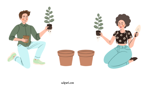 Free Activities Drawing Icon Cartoon For Gardening Clipart Transparent Background