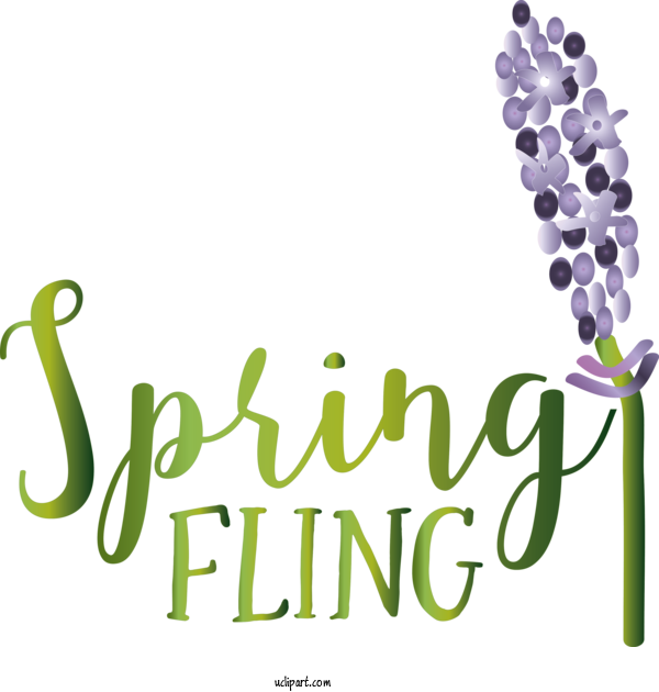 Free Nature Logo Floral Design Font For Spring Clipart Transparent Background