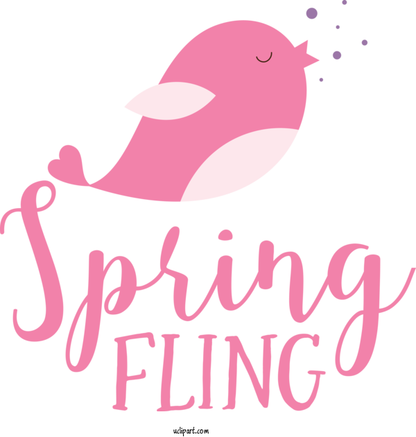 Free Nature Design Logo Pink M For Spring Clipart Transparent Background