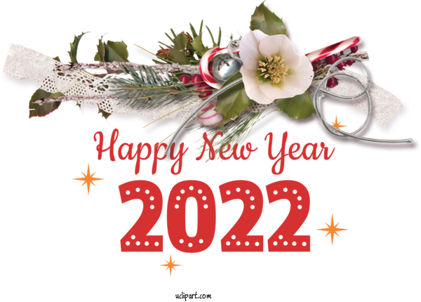 Free Holidays New Year 2022 Calendar For New Year 2022 Clipart Transparent Background