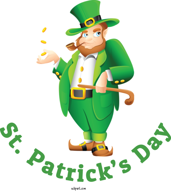 Free Holidays St. Patrick's Day Wish Holiday For Saint Patricks Day Clipart Transparent Background