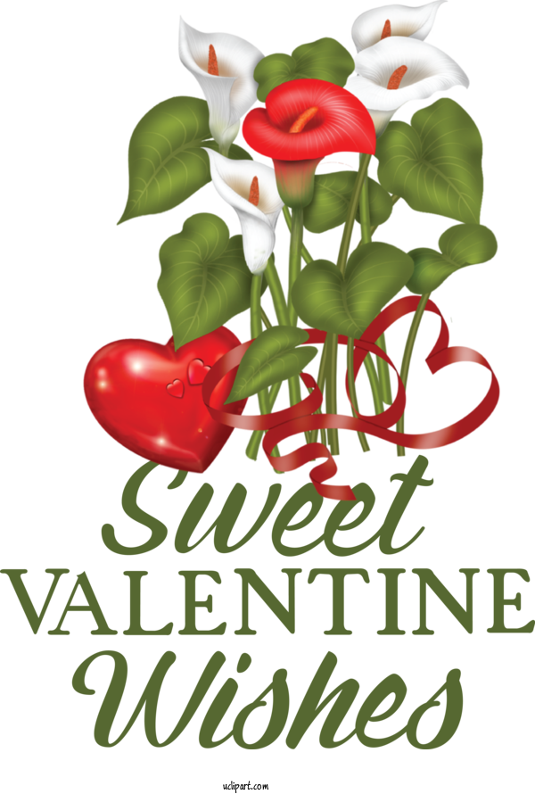 Free Holidays Fruit Design Flower For Valentines Day Clipart Transparent Background