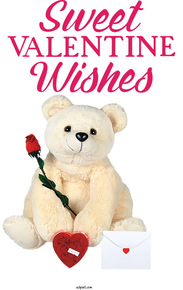Free Holidays Teddy Bear Torbay Stuffed Toy For Valentines Day Clipart Transparent Background