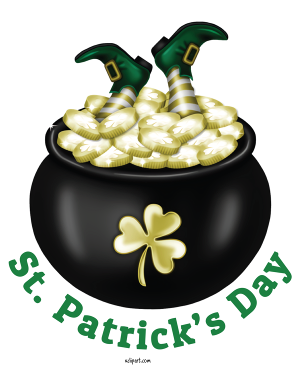 Free Holidays Gold Coin Gold Coin For Saint Patricks Day Clipart Transparent Background