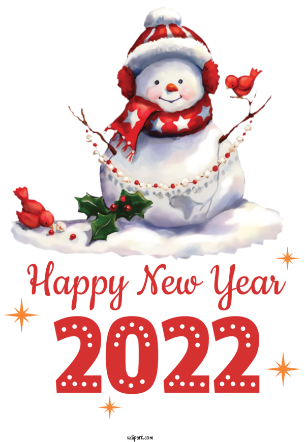 Free Holidays Christmas Day Snowman Transparent Christmas For New Year 2022 Clipart Transparent Background