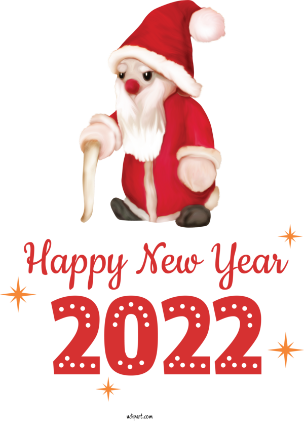 Free Holidays Bauble Santa Claus Christmas Day For New Year 2022 Clipart Transparent Background