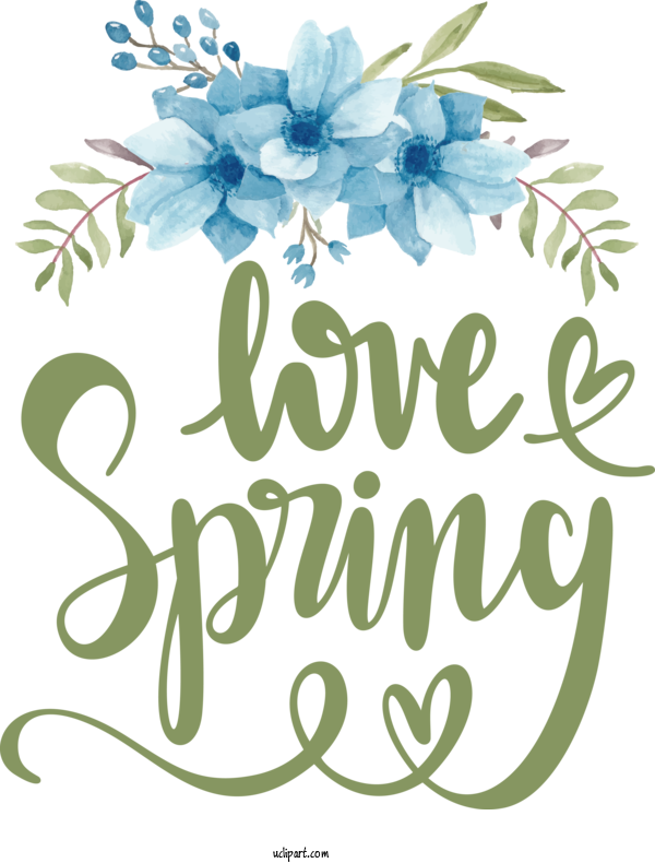 Free Nature Design Drawing Logo For Spring Clipart Transparent Background
