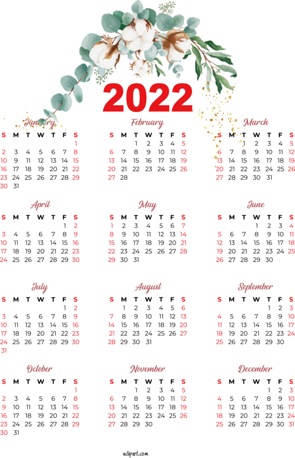 Free Life Calendar FUN! 2021 For Yearly Calendar Clipart Transparent Background