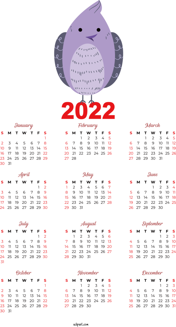 Free Life Calendar Calendar Year 2021 For Yearly Calendar Clipart Transparent Background