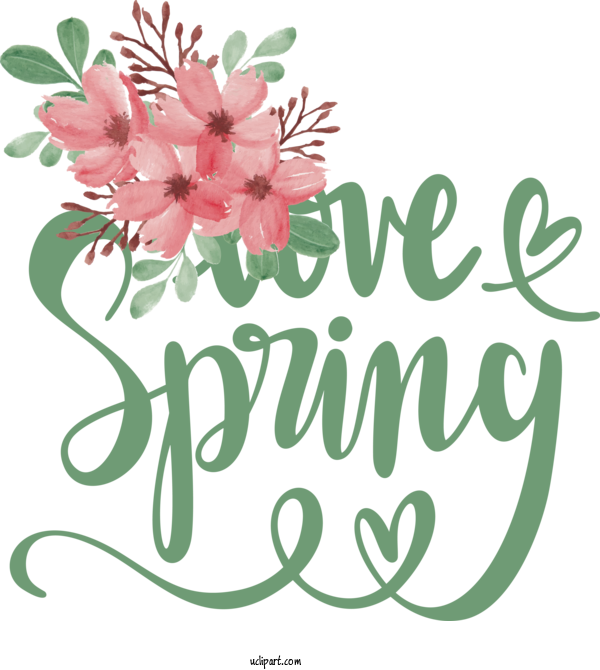 Free Nature Spring Color Design For Spring Clipart Transparent Background