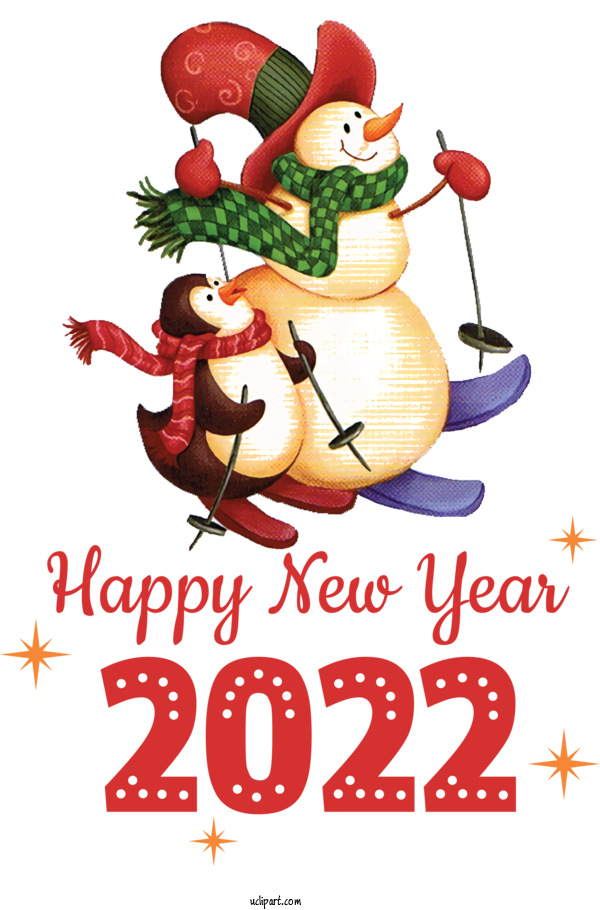 Free Holidays New Year Happy New Year Drawing Christmas Day For New Year 2022 Clipart Transparent Background