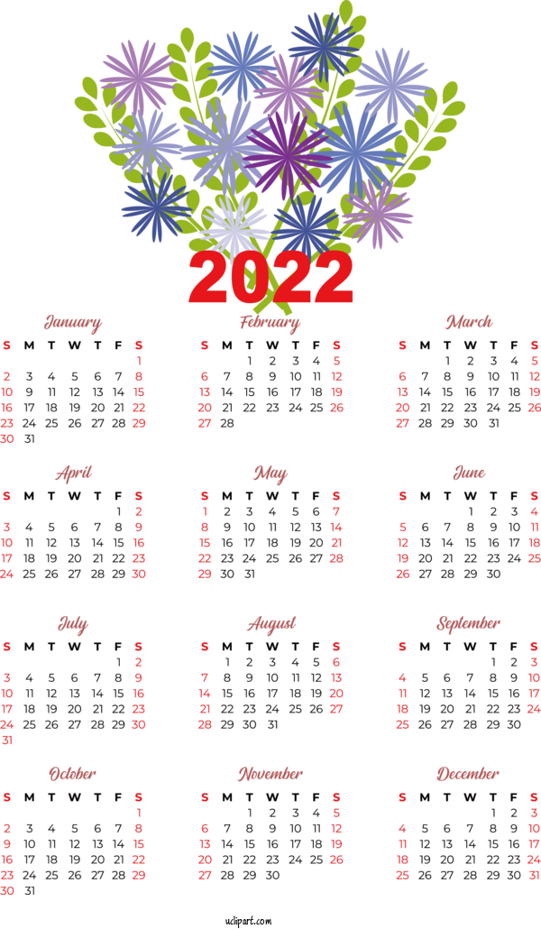 Free Life Calendar Calendário Fevereiro 2022 2011 For Yearly Calendar Clipart Transparent Background
