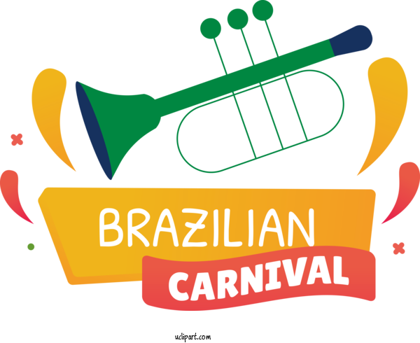 Free Holidays Design Logo Human For Brazilian Carnival Clipart Transparent Background