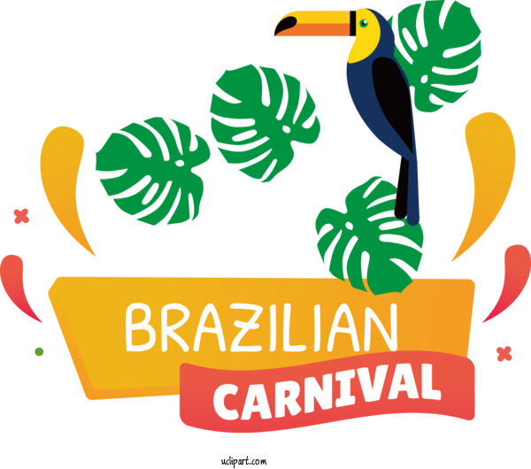 Free Holidays Icon Design Logo For Brazilian Carnival Clipart Transparent Background
