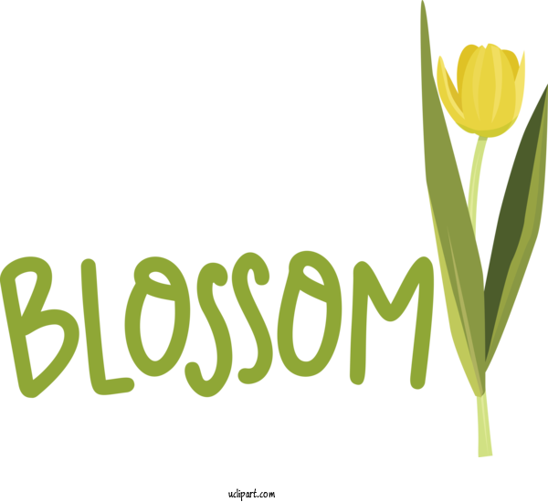 Free Nature Plant Stem Logo Design For Spring Clipart Transparent Background