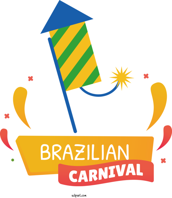 Free Holidays Logo Design Icon For Brazilian Carnival Clipart Transparent Background