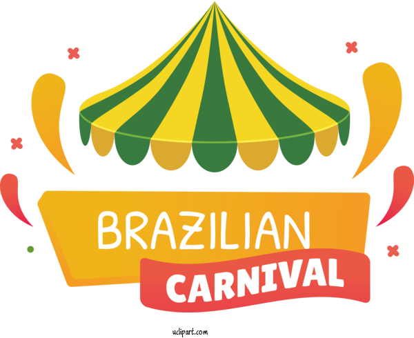 Free Holidays Logo Design Commodity For Brazilian Carnival Clipart Transparent Background