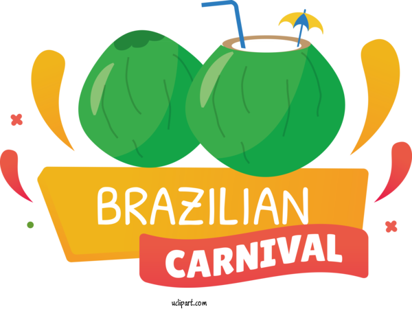 Free Holidays Logo Design Local Food For Brazilian Carnival Clipart Transparent Background