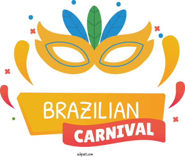 Free Holidays Icon Logo Digital Art For Brazilian Carnival Clipart Transparent Background