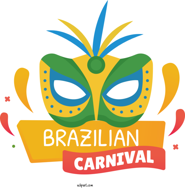 Free Holidays Brazil Brazilian Carnival Carnival For Brazilian Carnival Clipart Transparent Background