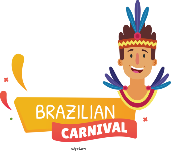Free Holidays Brazilian Carnival Carnival Cartoon For Brazilian Carnival Clipart Transparent Background