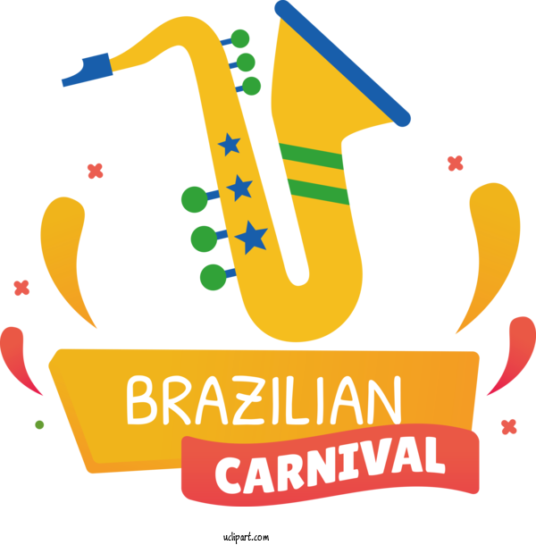 Free Holidays Logo Human Design For Brazilian Carnival Clipart Transparent Background
