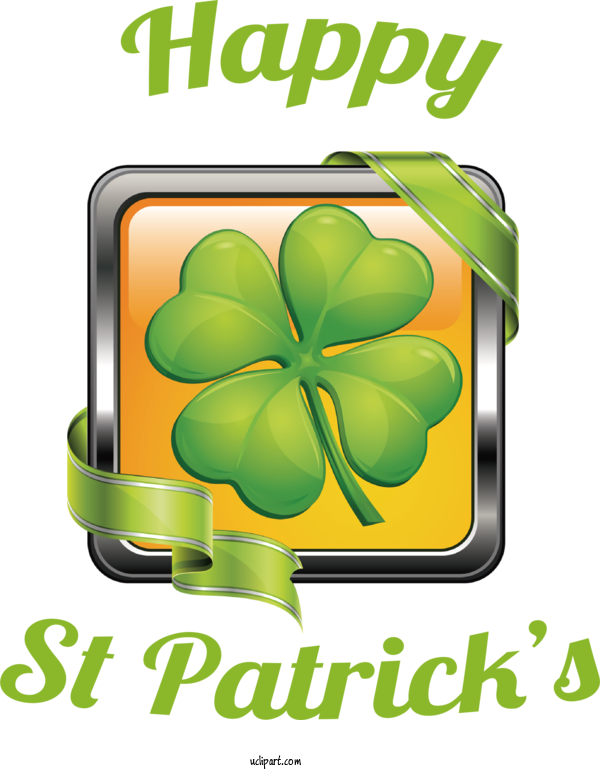 Free Holidays Leaf Shamrock Breakfast For Saint Patricks Day Clipart Transparent Background