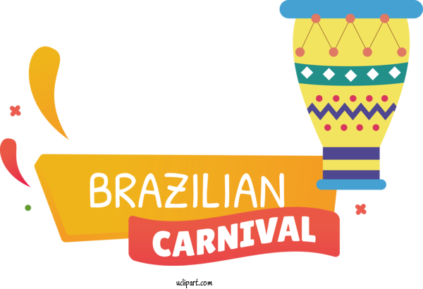 Free Holidays Logo Icon Design For Brazilian Carnival Clipart Transparent Background