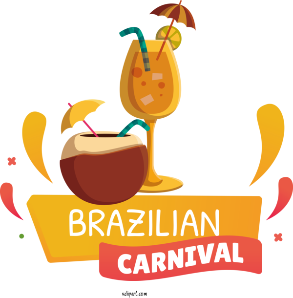 Free Holidays Brazilian Carnival Brazil Fruit For Brazilian Carnival Clipart Transparent Background