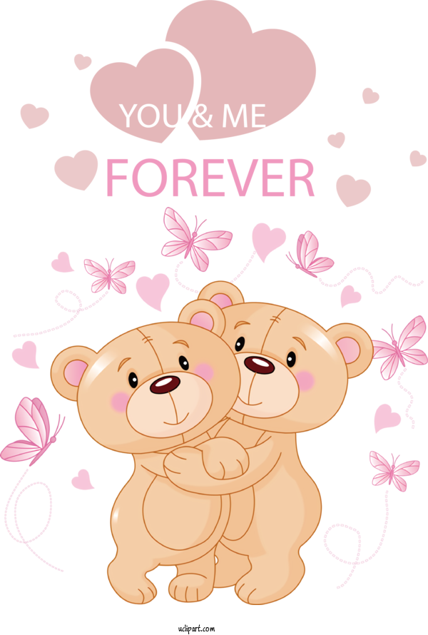Free Holidays Bears Teddy Bear Standing Teddy Bear For Valentines Day Clipart Transparent Background